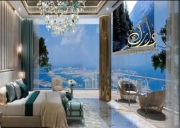 Living Room image for: Apartment - 1 bedroom - 2 bathrooms for sale in Damac Bay - Dubai Harbour - Dubai, Image 1