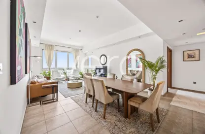 Apartment - 3 Bedrooms - 5 Bathrooms for rent in Marina Residences 3 - Marina Residences - Palm Jumeirah - Dubai