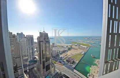 Outdoor Building image for: Apartment - 1 Bedroom - 2 Bathrooms for rent in Cayan Tower - Dubai Marina - Dubai, Image 1