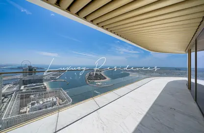Apartment - 4 Bedrooms - 5 Bathrooms for sale in Grand Bleu Tower 1 - EMAAR Beachfront - Dubai Harbour - Dubai