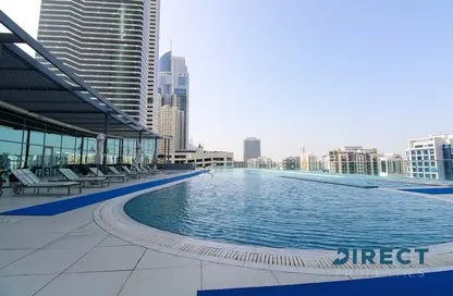 دوبلكس - غرفة نوم - 1 حمام للايجار في فندق أسكوت بارك - شارع الشيخ زايد - دبي