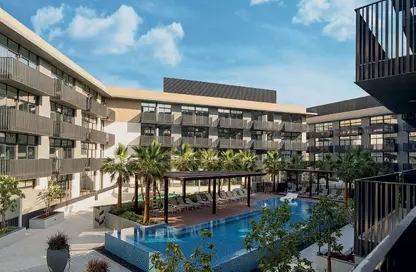 Apartment - Studio - 1 Bathroom for rent in Oakley Square Residences - Jumeirah Village Circle - Dubai