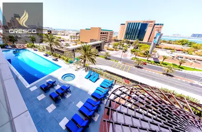 Apartment - 3 Bedrooms - 3 Bathrooms for rent in Ocean Heights - Dubai Marina - Dubai