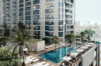 Apartment - 1 Bedroom - 2 Bathrooms for sale in Ajman Creek Towers - Al Rashidiya 1 - Al Rashidiya - Ajman