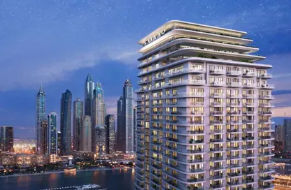 Apartment - 2 Bedrooms - 2 Bathrooms for sale in Beachgate by Address - EMAAR Beachfront - Dubai Harbour - Dubai
