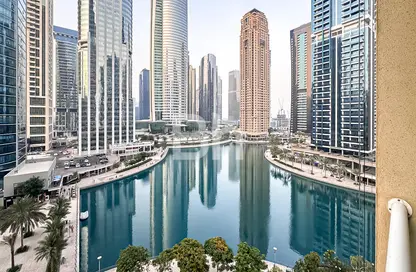 شقة - 1 حمام للايجار في ليك فيو - (JLT) مجمع B - أبراج بحيرة الجميرا - دبي