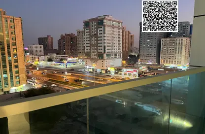 Apartment - 1 Bedroom - 2 Bathrooms for rent in Gulfa Towers - Al Rashidiya 1 - Al Rashidiya - Ajman
