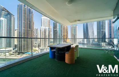 Apartment - 3 Bedrooms - 4 Bathrooms for rent in Marinascape Avant - Trident Marinascape - Dubai Marina - Dubai