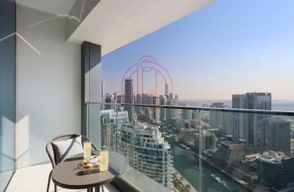 Apartment - 1 Bedroom - 2 Bathrooms for rent in Jumeirah Gate Tower 1 - The Address Jumeirah Resort and Spa - Jumeirah Beach Residence - Dubai