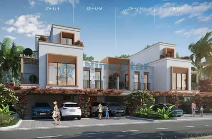 Townhouse - 5 Bedrooms - 6 Bathrooms for sale in Mykonos - Damac Lagoons - Dubai