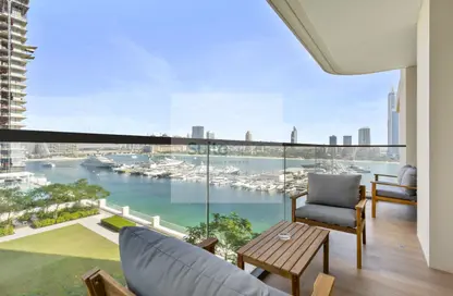 Water View image for: Apartment - 2 Bedrooms - 2 Bathrooms for rent in Marina Vista - EMAAR Beachfront - Dubai Harbour - Dubai, Image 1