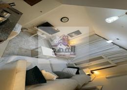 صورةغرفة المعيشة لـ: Studio - 1 حمام للكراء في بناية النافورة 1 - 2  الروضة - الروضة - عجمان, صورة 1
