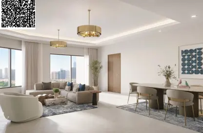 Apartment - 1 Bedroom - 2 Bathrooms for sale in Tower C2 - Ajman Pearl Towers - Ajman Downtown - Ajman