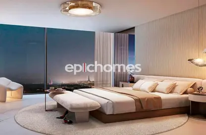 Room / Bedroom image for: Apartment - 2 Bedrooms - 2 Bathrooms for sale in Palm Beach Towers 3 - Palm Beach Towers - Palm Jumeirah - Dubai, Image 1