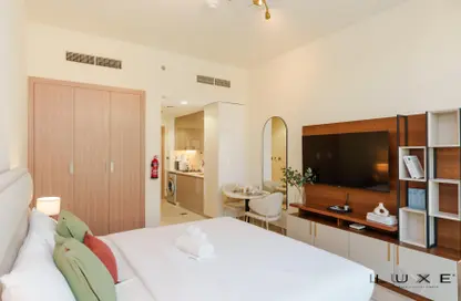 Room / Bedroom image for: Apartment - 1 Bathroom for rent in AZIZI Riviera 27 - Meydan One - Meydan - Dubai, Image 1