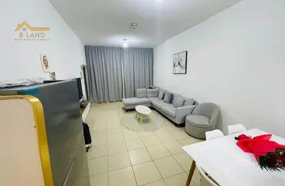 شقة - غرفة نوم - 2 حمامات للايجار في أبراج عجمان وان - الصوان - عجمان شقة - غرفة نوم - 2 حمامات للايجار في أبراج عجمان وان - الصوان - عجمان