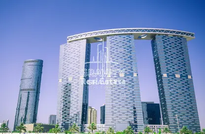 Apartment - 1 Bedroom - 1 Bathroom for rent in The Gate Tower 1 - Shams Abu Dhabi - Al Reem Island - Abu Dhabi