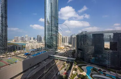 Apartment - 1 Bedroom - 2 Bathrooms for sale in The Gate Tower 1 - Shams Abu Dhabi - Al Reem Island - Abu Dhabi