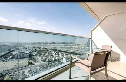 Balcony image for: Apartment - 1 Bathroom for sale in Al Jawhara Residences - Jumeirah Village Triangle - Dubai, Image 1