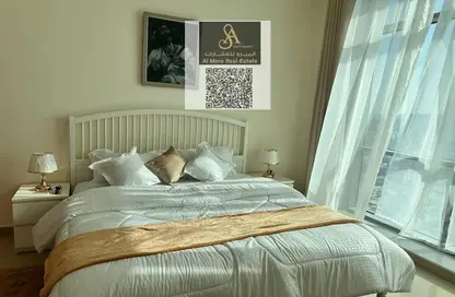 شقة - غرفة نوم - 2 حمامات للايجار في مساكن كورنيش عجمان - طريق كورنيش عجمان - عجمان