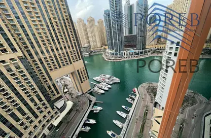 Apartment - 1 Bedroom - 2 Bathrooms for rent in Dubai Marina Moon - Dubai Marina - Dubai