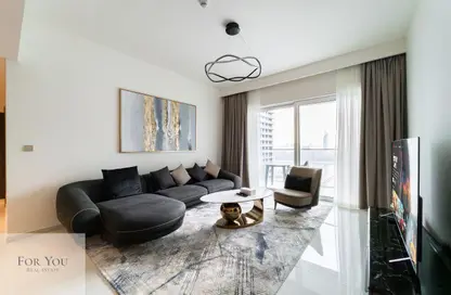 Apartment - 2 Bedrooms - 3 Bathrooms for rent in Grand Bleu Tower 1 - EMAAR Beachfront - Dubai Harbour - Dubai