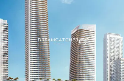 Outdoor Building image for: Apartment - 1 Bedroom - 1 Bathroom for sale in Grand Bleu Tower 1 - EMAAR Beachfront - Dubai Harbour - Dubai, Image 1