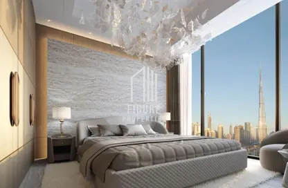Apartment - 1 Bedroom - 2 Bathrooms for sale in Tiger Sky Tower - Business Bay - Dubai