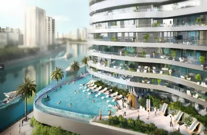 شقة - 2 غرف نوم - 3 حمامات للبيع في تاج القناة 2 - كانال كراون - الخليج التجاري - دبي
