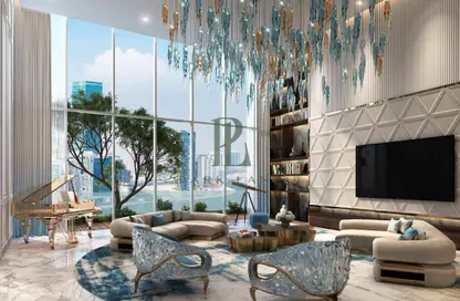 Apartment - Studio - 1 Bathroom for sale in Chic Tower - Business Bay - Dubai