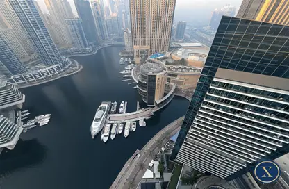 Apartment - 4 Bedrooms - 6 Bathrooms for rent in Silverene Tower A - Silverene - Dubai Marina - Dubai