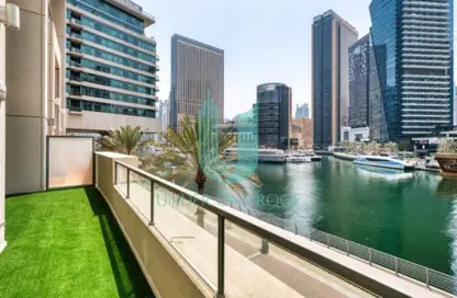 Apartment - 3 Bedrooms - 5 Bathrooms for rent in Marina Quays Villas - Marina Quays - Dubai Marina - Dubai