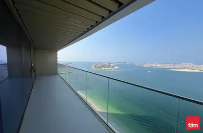 Apartment - 2 Bedrooms - 3 Bathrooms for rent in Grand Bleu Tower 1 - EMAAR Beachfront - Dubai Harbour - Dubai