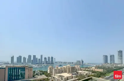Apartment - 3 Bedrooms - 4 Bathrooms for rent in Ocean Heights - Dubai Marina - Dubai