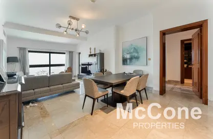 Apartment - 2 Bedrooms - 3 Bathrooms for rent in The Fairmont Palm Residence North - The Fairmont Palm Residences - Palm Jumeirah - Dubai