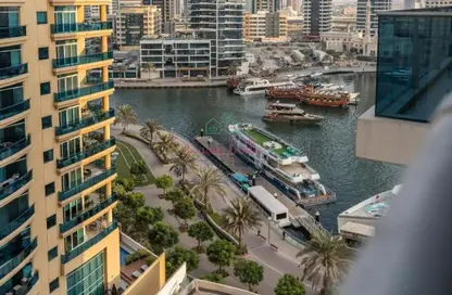 شقة - غرفة نوم - 2 حمامات للايجار في B برج الجواهر - أبراج الجواهر التوأم - دبي مارينا - دبي