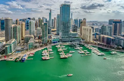 Penthouse - 3 Bedrooms - 4 Bathrooms for rent in Paloma Tower - Marina Promenade - Dubai Marina - Dubai