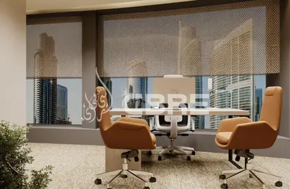 Office Space - Studio - 1 Bathroom for rent in Park Towers Podium - Park Towers - DIFC - Dubai