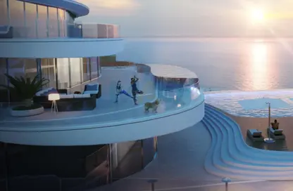 Apartment - 3 Bedrooms - 5 Bathrooms for sale in Aqua Arc - Al Marjan Island - Ras Al Khaimah