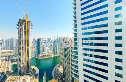 شقة - 2 غرف نوم - 2 حمامات للايجار في سكاي فيو - دبي مارينا - دبي