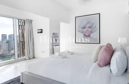 شقة - 2 غرف نوم - 3 حمامات للايجار في (برج كيان (إنفينيتي - دبي مارينا - دبي