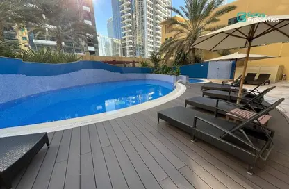 Apartment - 2 Bedrooms - 3 Bathrooms for rent in La Residencia Del Mar - Dubai Marina - Dubai