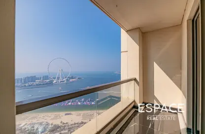 Apartment - 4 Bedrooms - 5 Bathrooms for rent in Rimal 4 - Rimal - Jumeirah Beach Residence - Dubai