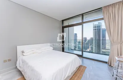Apartment - Studio - 1 Bathroom for rent in Peninsula One - Peninsula - Business Bay - Dubai