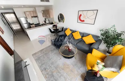 شقة - غرفة نوم - 2 حمامات للايجار في برج هيرا - مدينة دبي الرياضية - دبي