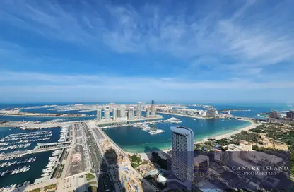 Water View image for: Apartment - 3 Bedrooms - 3 Bathrooms for sale in Princess Tower - Dubai Marina - Dubai, Image 1