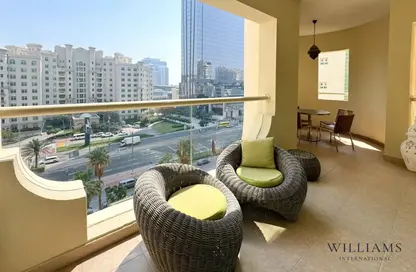 Apartment - 2 Bedrooms - 3 Bathrooms for rent in Al Das - Shoreline Apartments - Palm Jumeirah - Dubai