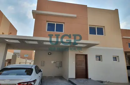 Outdoor House image for: Villa - 3 Bedrooms - 3 Bathrooms for sale in Manazel Al Reef 2 - Al Samha - Abu Dhabi, Image 1
