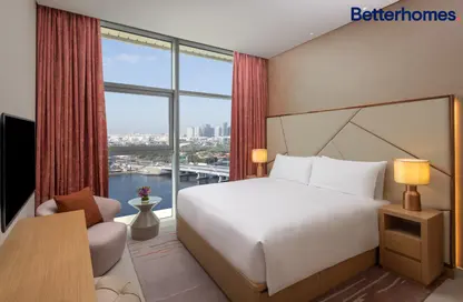 صورة لـ غرفة- غرفة النوم شقة - 2 غرف نوم - 3 حمامات للايجار في جوهرة الخور - بورسعيد - ديرة - دبي ، صورة رقم 1