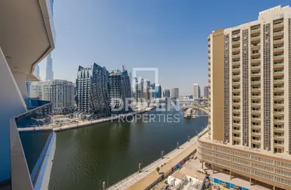 Apartment - Studio - 1 Bathroom for rent in Waves Tower - Business Bay - Dubai